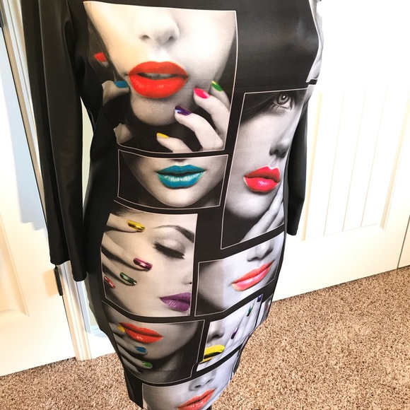 SHOWSTOPPER LIPSTICK DRESS AKA FREAKUM DRESS! - Picture 2 of 8